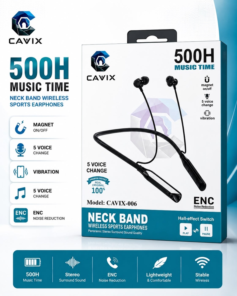 [3537] CAVIX-006 500H neckband