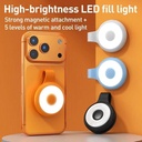 Magnetic Silicone Fill Light with Suction