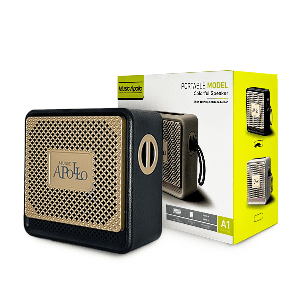 [3553] Music Apollo A1 Portable Colorful Speaker