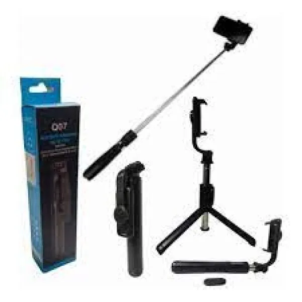 [3604] Q07 Bluetooth Integrated Selfie Stick and Bluetooth Remote Control